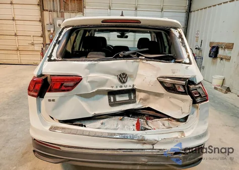 2022 Volkswagen Tiguan Se z USA, uszkodzony, nr VIN 3VV3B7AX6NM112514